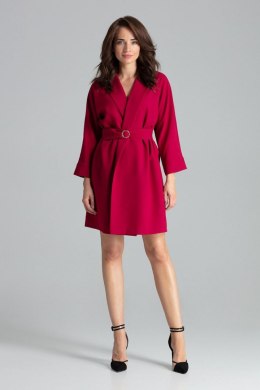 Sukienka Model L058 Bordo - Lenitif - S/M