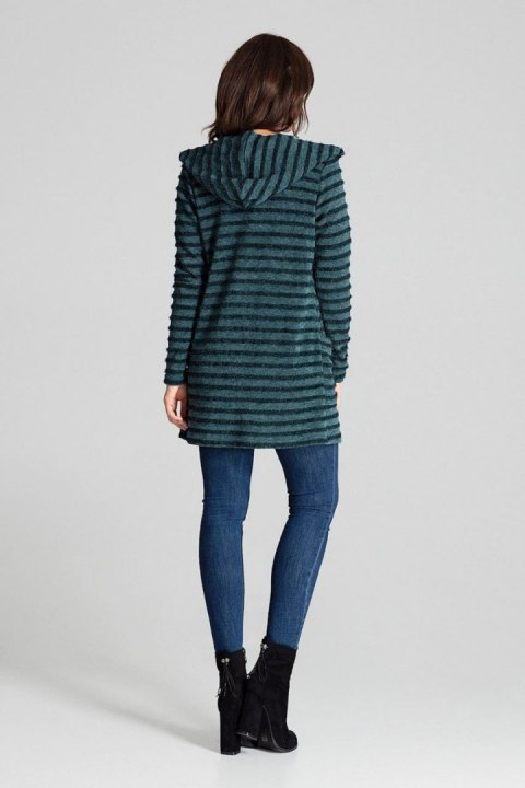 Sweter Kardigan Model L070 Green - Lenitif - S/M Sweter Kardigan Model L070 Green - Lenitif - S/M