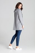 Sweter Kardigan Model L070 Grey - Lenitif - L/XL