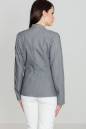 Żakiet Model K387 Grey - Lenitif - s Żakiet Model K387 Grey - Lenitif - s