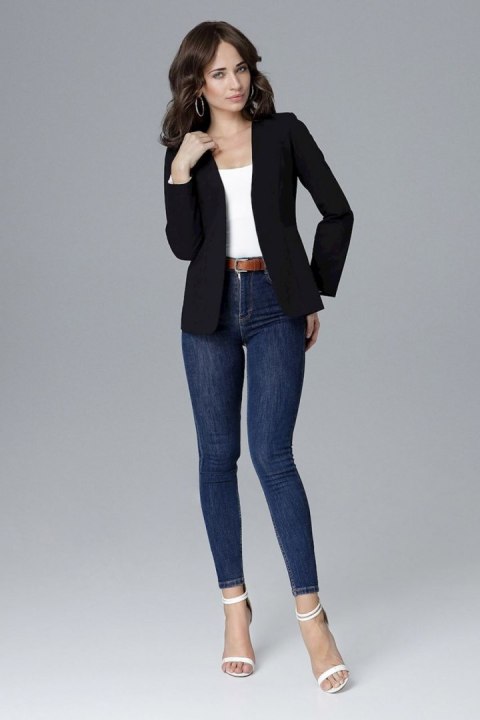 Żakiet Model L005 Black - Lenitif - L Żakiet Model L005 Black - Lenitif - L