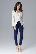 Żakiet Model L022 Beige - Lenitif - L Żakiet Model L022 Beige - Lenitif - L