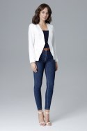 Żakiet Model L022 Ecru - Lenitif - XL Żakiet Model L022 Ecru - Lenitif - XL