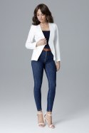 Żakiet Model L022 Ecru - Lenitif - XL Żakiet Model L022 Ecru - Lenitif - XL