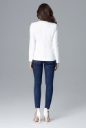 Żakiet Model L022 Ecru - Lenitif - XL Żakiet Model L022 Ecru - Lenitif - XL