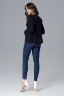 Żakiet Model L022 Navy - Lenitif - XL Żakiet Model L022 Navy - Lenitif - XL