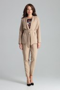 Żakiet Model L061 Beige - Lenitif - L Żakiet Model L061 Beige - Lenitif - L