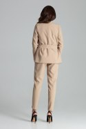 Żakiet Model L061 Beige - Lenitif - M Żakiet Model L061 Beige - Lenitif - M