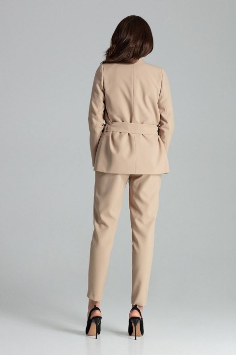 Żakiet Model L061 Beige - Lenitif - M Żakiet Model L061 Beige - Lenitif - M