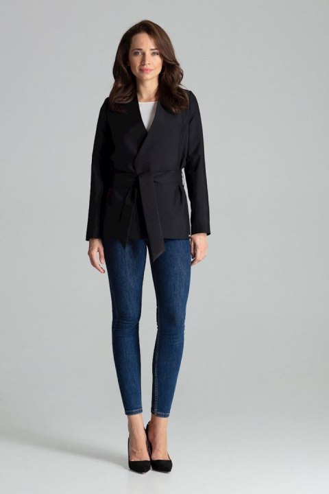 Żakiet Model L061 Black - Lenitif - s Żakiet Model L061 Black - Lenitif - s