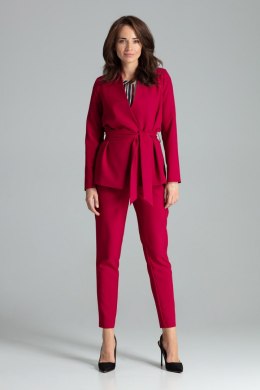 Żakiet Model L061 Bordo - Lenitif - XL