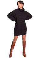 Golf Damski Model BK030 Antracyt - BE Knit - S/M Golf Damski Model BK030 Antracyt - BE Knit - S/M