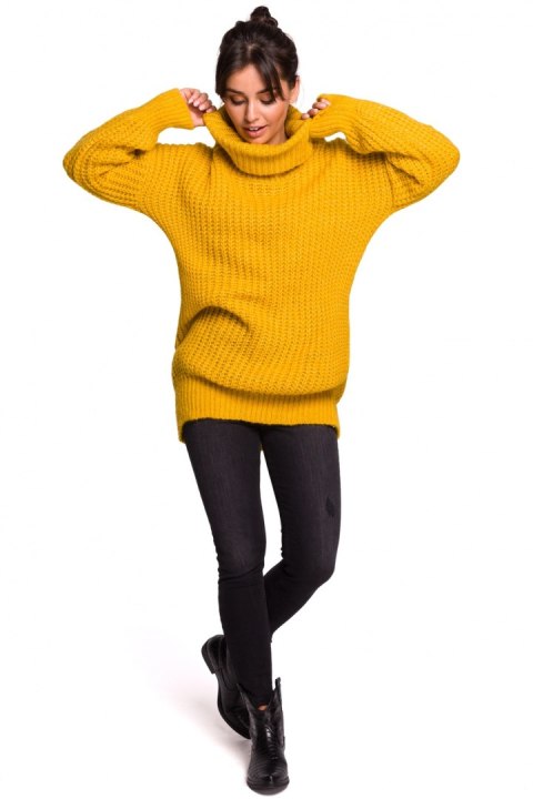 Golf Damski Model BK030 Honey - BE Knit - S/M Golf Damski Model BK030 Honey - BE Knit - S/M