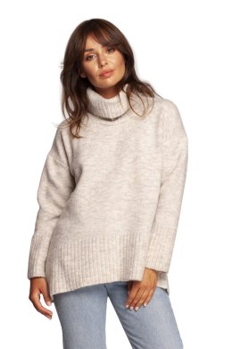 Golf Model BK086 Kość słoniowa - BE Knit - S/M