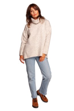 Golf Model BK086 Kość słoniowa - BE Knit - S/M