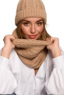 Komin Model BK082 Camel - BE Knit - uniwersalny Komin Model BK082 Camel - BE Knit - uniwersalny