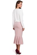 Spódnica Model K025 Dirty Pink - Makover - S Spódnica Model K025 Dirty Pink - Makover - S