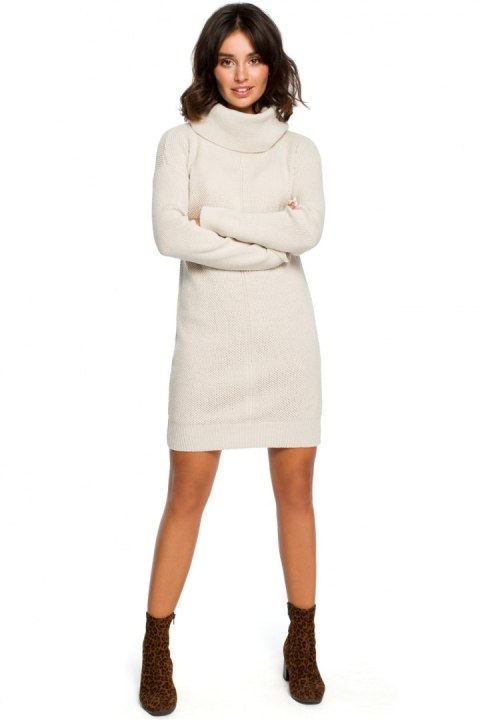 Sukienka Model BK010 Beige - BE Knit - uniwersalny