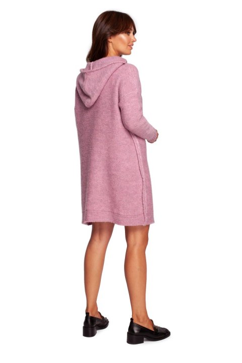 Sukienka Model BK089 Powder Pink - BE Knit - L/XL Sukienka Model BK089 Powder Pink - BE Knit - L/XL