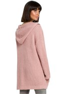 Sweter Damski Model BK002 Pink - BE Knit - uniwersalny
