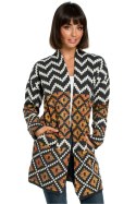 Sweter Damski Model BK007 Model 1 Multicolor - BE Knit - uniwersalny