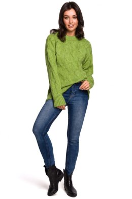 Sweter Damski Model BK038 Green - BE Knit - L/XL