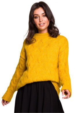 Sweter Damski Model BK038 Honey - BE Knit - L/XL