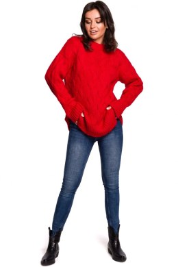 Sweter Damski Model BK038 Red - BE Knit - S/M