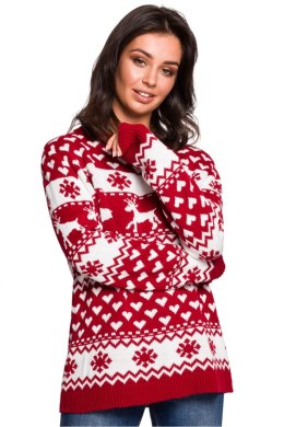 Sweter Damski Model BK039 Model 1 - BE Knit - L/XL