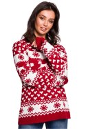 Sweter Damski Model BK039 Model 1 - BE Knit - S/M Sweter Damski Model BK039 Model 1 - BE Knit - S/M