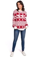 Sweter Damski Model BK039 Model 2 - BE Knit - L/XL Sweter Damski Model BK039 Model 2 - BE Knit - L/XL