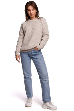 Sweter Damski Model BK052 Beige - BE Knit - S/M