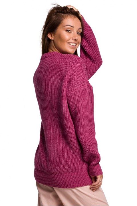 Sweter Damski Model BK052 Wrzos - BE Knit - L/XL Sweter Damski Model BK052 Wrzos - BE Knit - L/XL