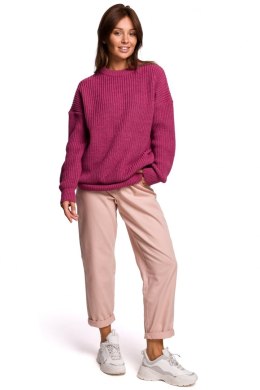 Sweter Damski Model BK052 Wrzos - BE Knit - S/M