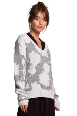 Sweter Damski Model BK056 Model 1 - BE Knit - S/M