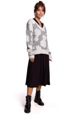 Sweter Damski Model BK056 Model 1 - BE Knit - S/M