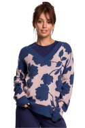 Sweter Damski Model BK056 Model 2 - BE Knit - S/M Sweter Damski Model BK056 Model 2 - BE Knit - S/M