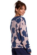 Sweter Damski Model BK056 Model 2 - BE Knit - S/M Sweter Damski Model BK056 Model 2 - BE Knit - S/M