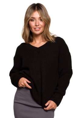 Sweter Damski Model BK075 Black - BE Knit - L/XL