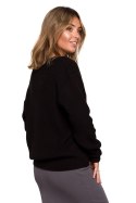 Sweter Damski Model BK075 Black - BE Knit - L/XL Sweter Damski Model BK075 Black - BE Knit - L/XL