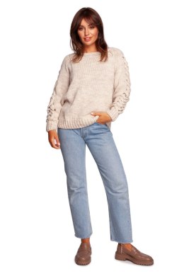 Sweter Damski Model BK090 Beige - BE Knit - L/XL