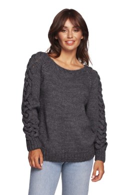 Sweter Damski Model BK090 Grey - BE Knit - S/M