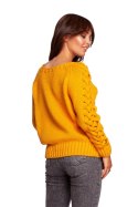Sweter Damski Model BK090 Honey - BE Knit - S/M Sweter Damski Model BK090 Honey - BE Knit - S/M
