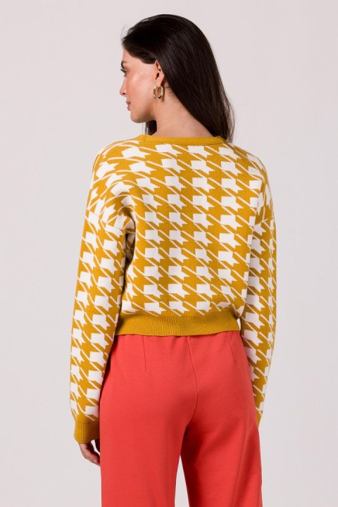 Sweter Damski Model BK104 Honey - BE Knit - L/XL Sweter Damski Model BK104 Honey - BE Knit - L/XL