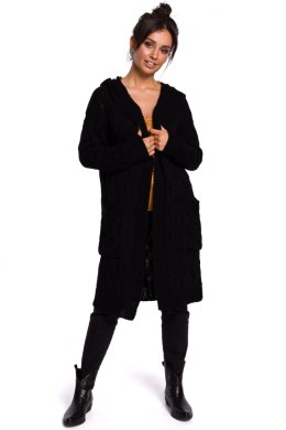 Sweter Kardigan Model BK033 Black - BE Knit - S/M