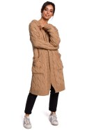 Sweter Kardigan Model BK033 Carmel - BE Knit - L/XL