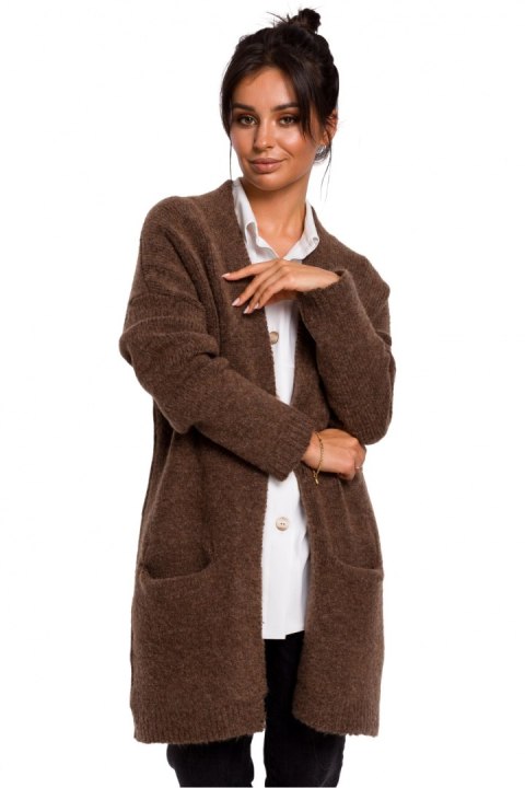 Sweter Kardigan Model BK034 Carmel - BE Knit - S/M