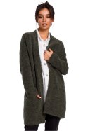 Sweter Kardigan Model BK034 Green - BE Knit - S/M Sweter Kardigan Model BK034 Green - BE Knit - S/M