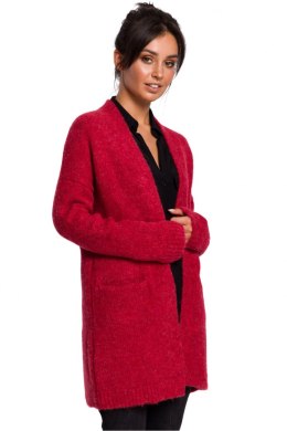 Sweter Kardigan Model BK034 Malina - BE Knit - S/M