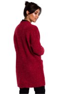 Sweter Kardigan Model BK034 Malina - BE Knit - S/M Sweter Kardigan Model BK034 Malina - BE Knit - S/M